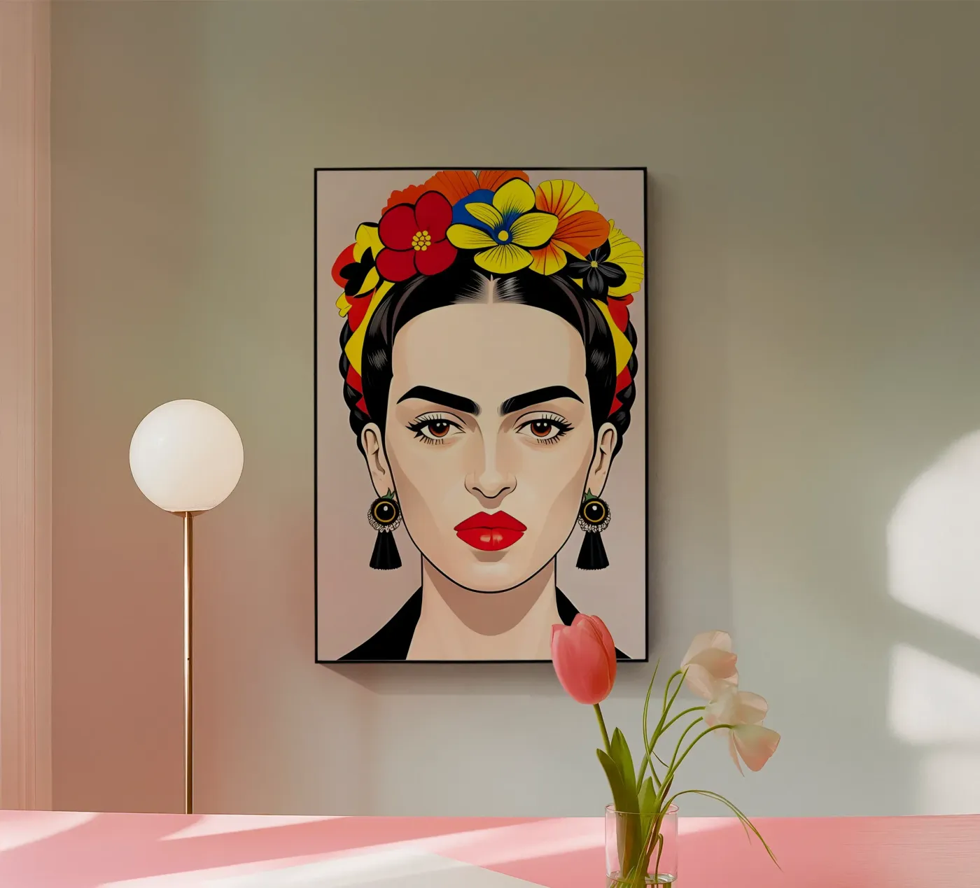 FRIDA plexiglas de ART DECO