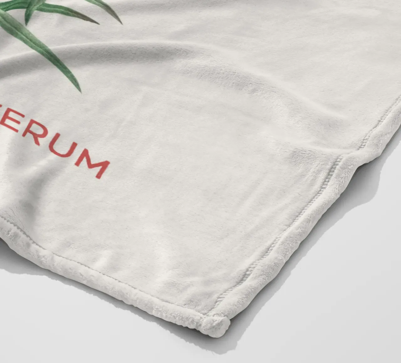 Giglio di fuoco o Lilium bulbiferum coperta in pile da Vintagrafica