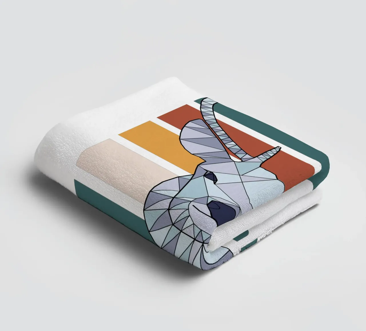 Retro Hirsch mit Name asciugamano da bagno da BAINAI KIDS