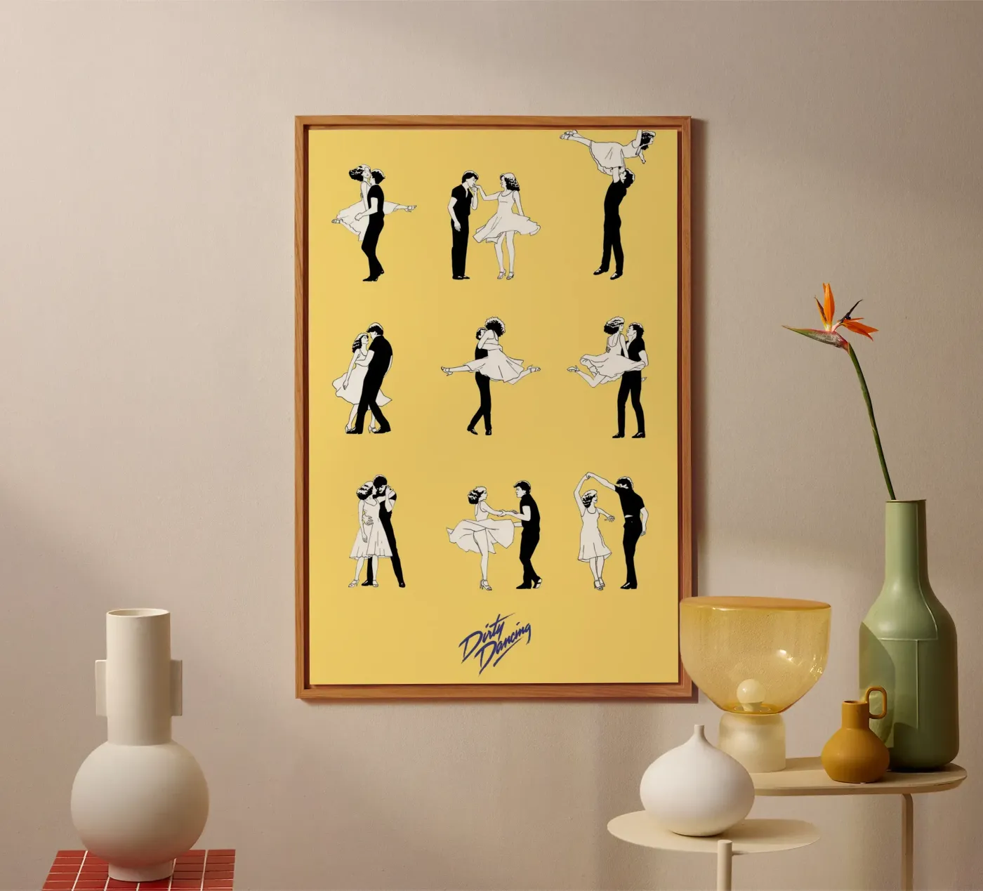 Dirty Dancing alluminio dibond da Attaboy Dsgn