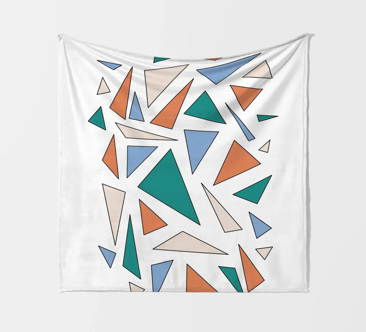 Triangles fleecedeken van BAINAI