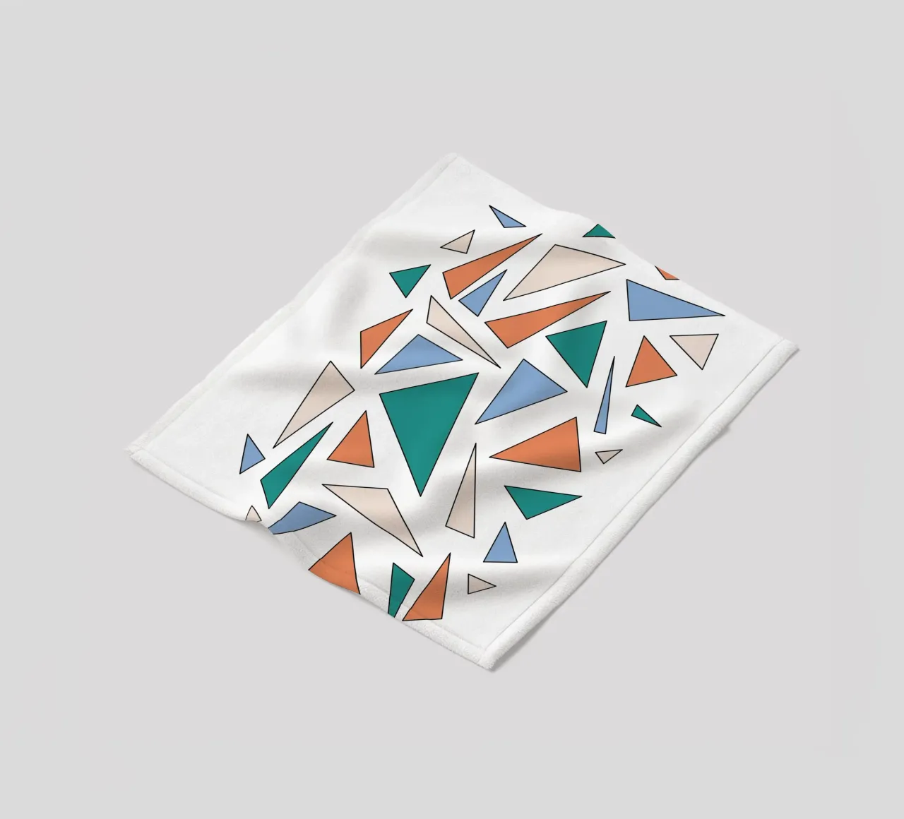 Triangles fleecedeken van BAINAI