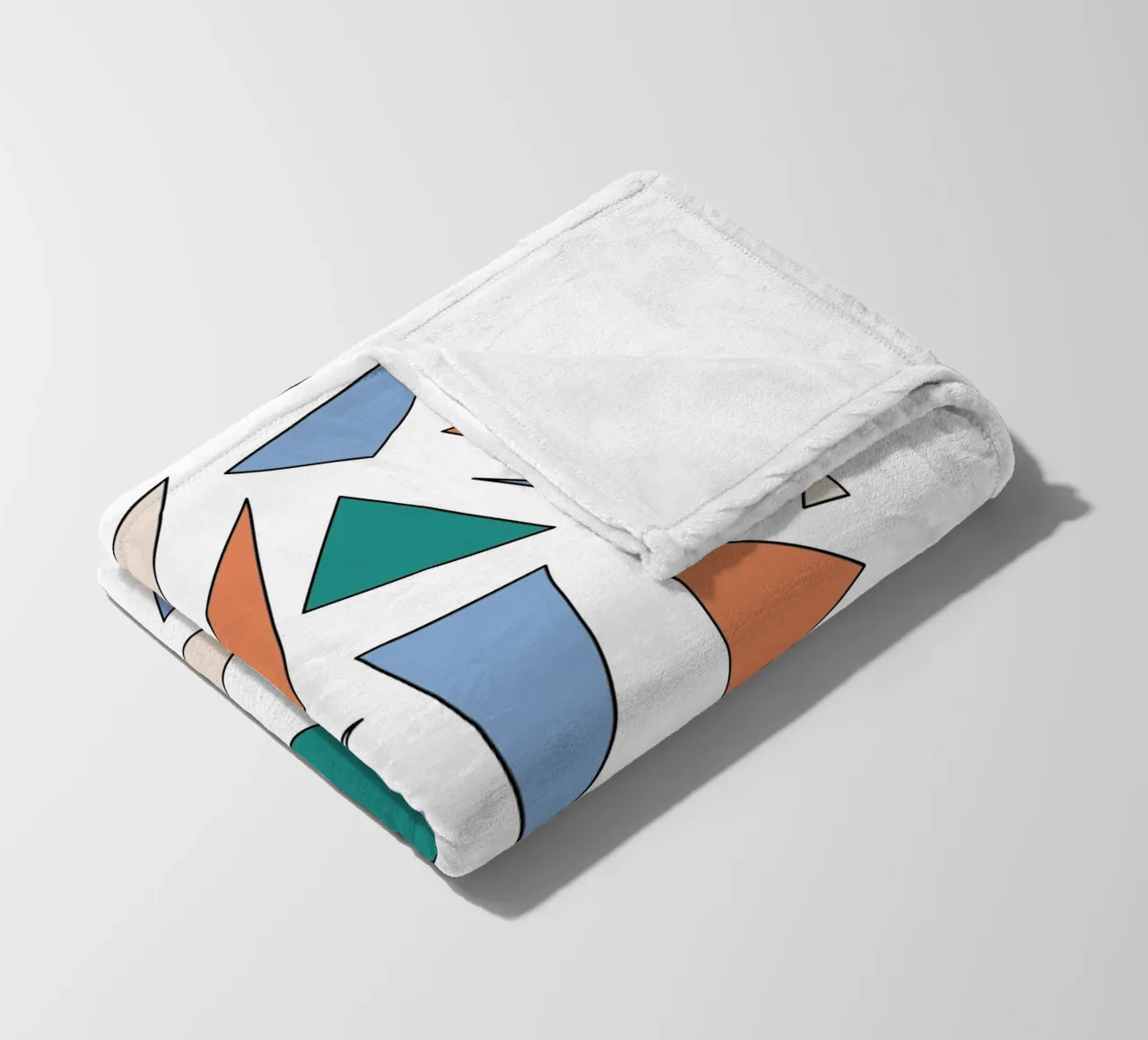 Triangles fleecedeken van BAINAI