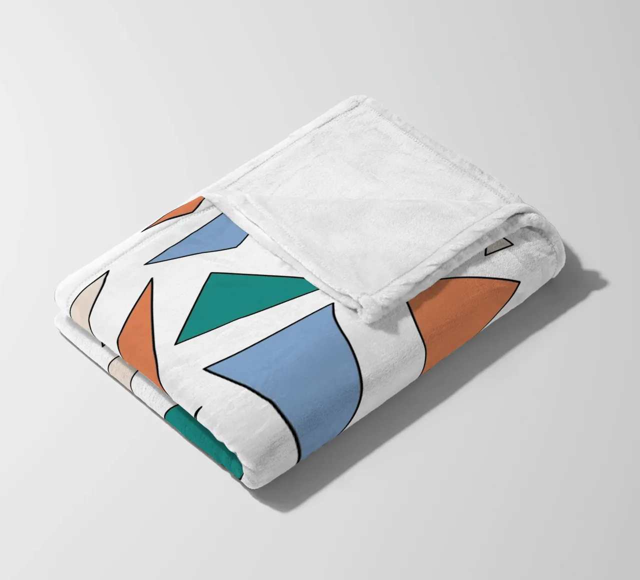 Triangles fleecedeken van BAINAI