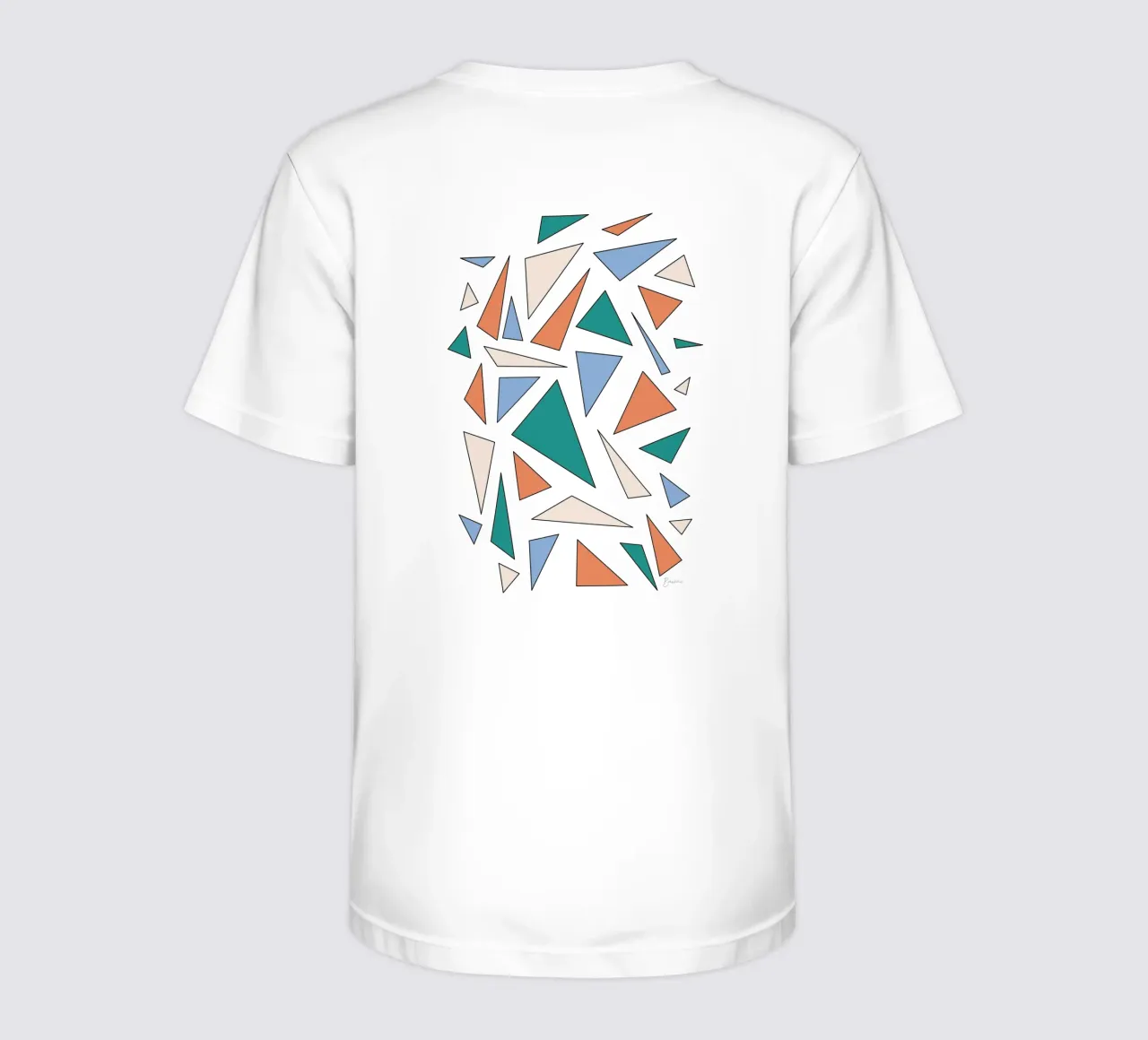 Triangles t-shirt bambini da BAINAI