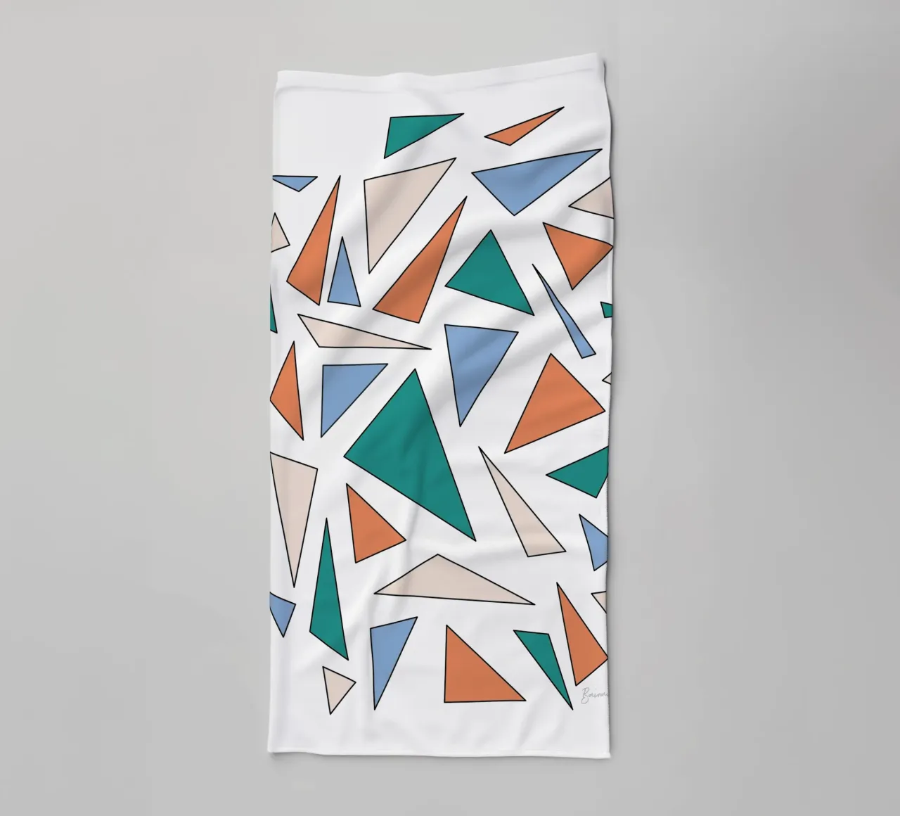 Triangles Handtuch von BAINAI