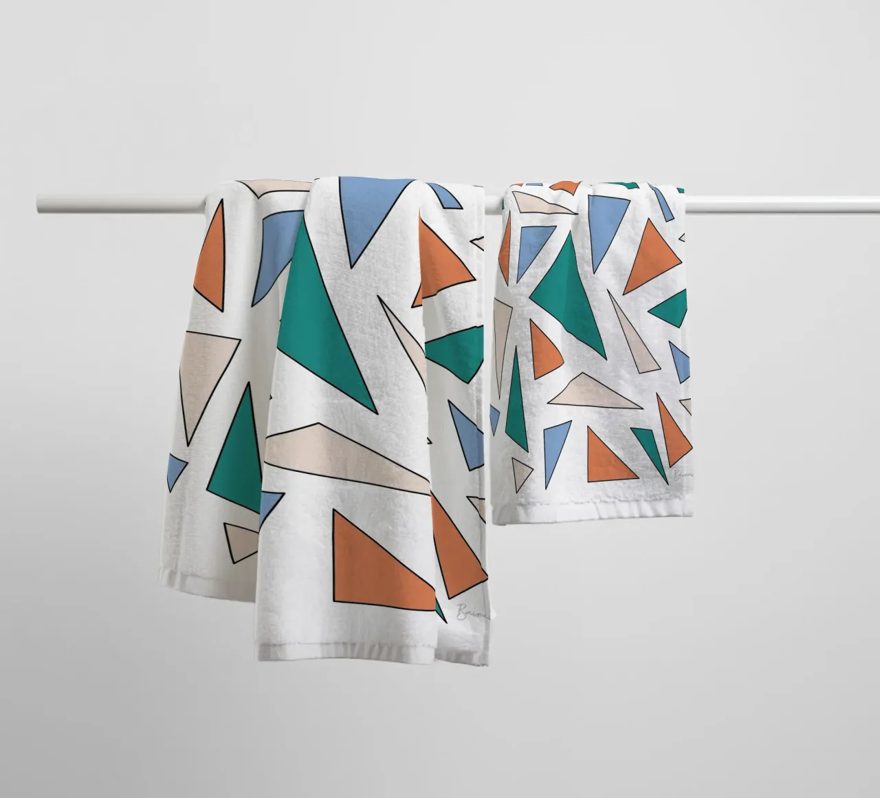 Triangles Handtuch von BAINAI