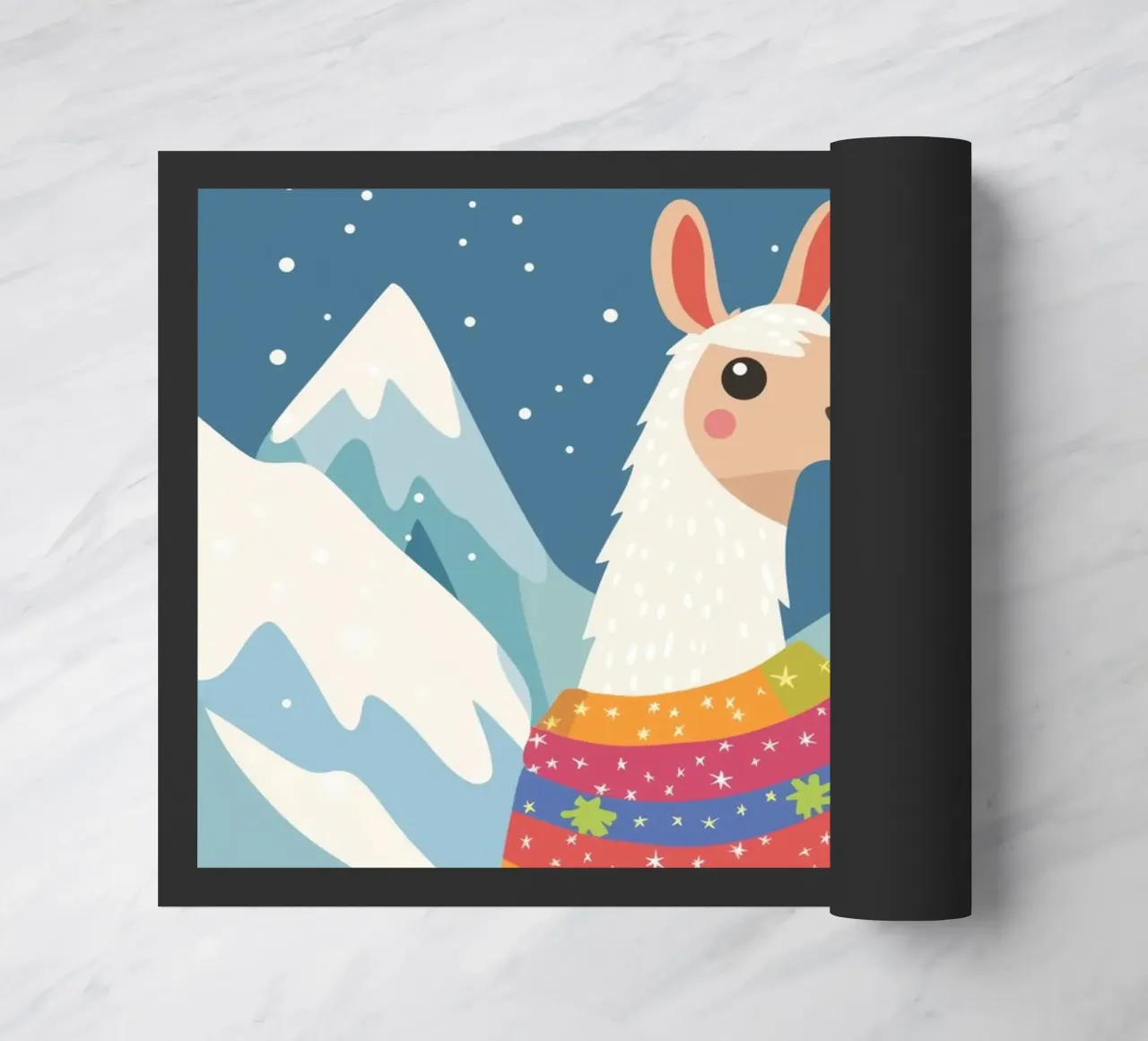 Lama in montagna zerbino da DreamPixel