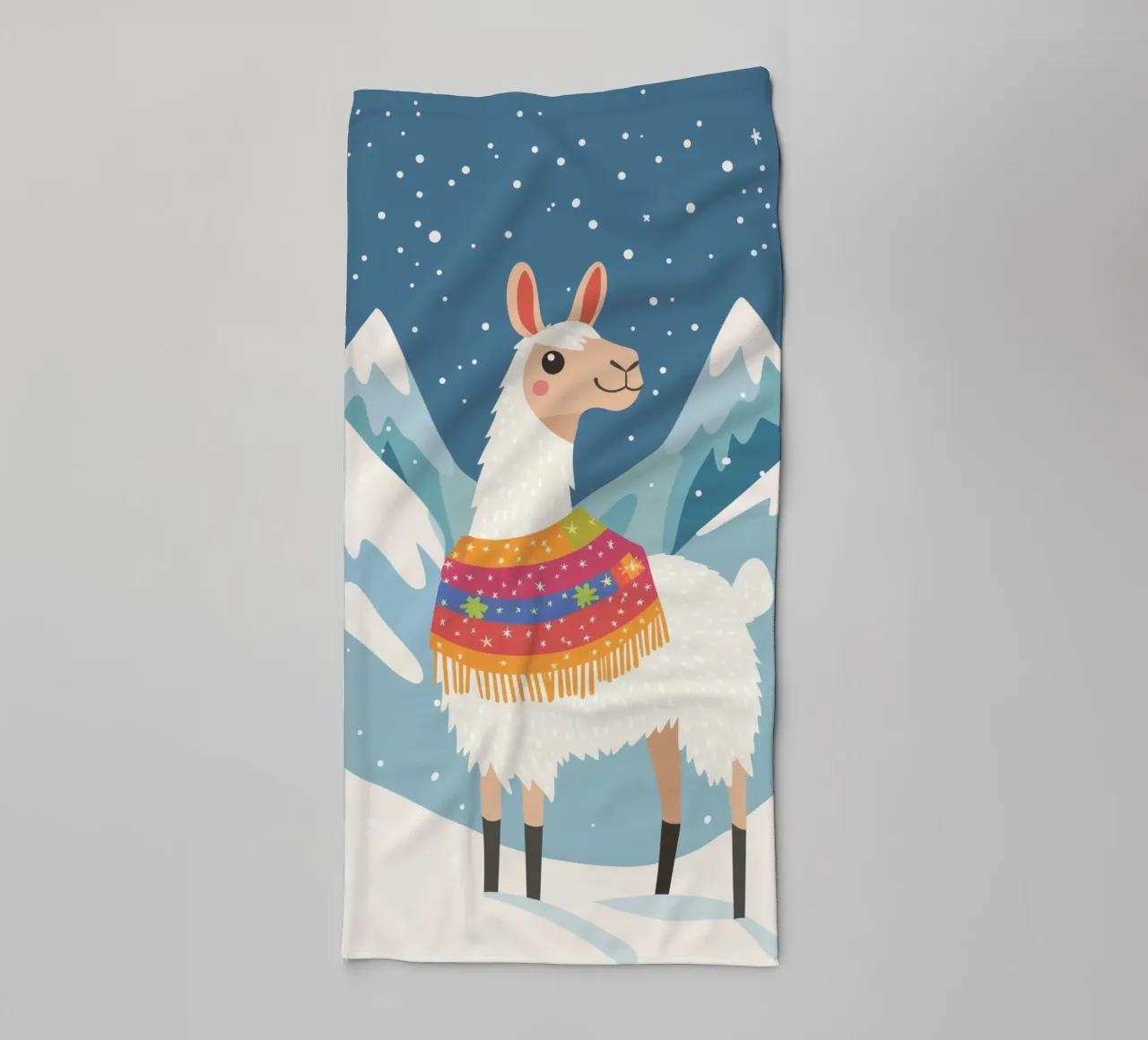 Lama in montagna asciugamano da bagno da DreamPixel