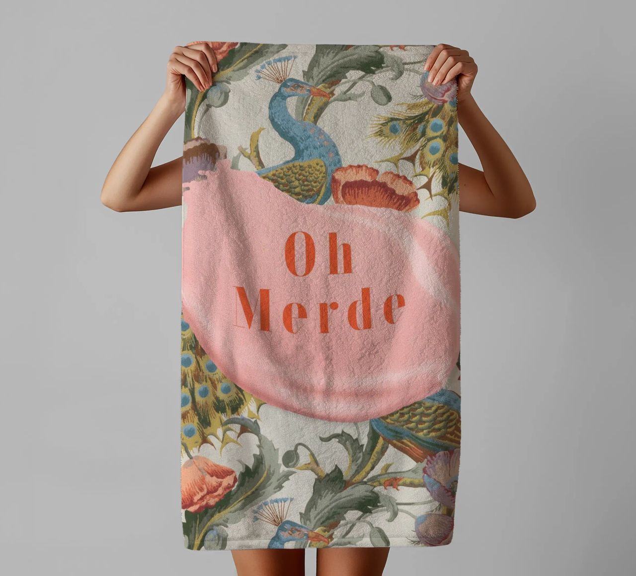 Oh Merde asciugamano da bagno da Dagmar Pels