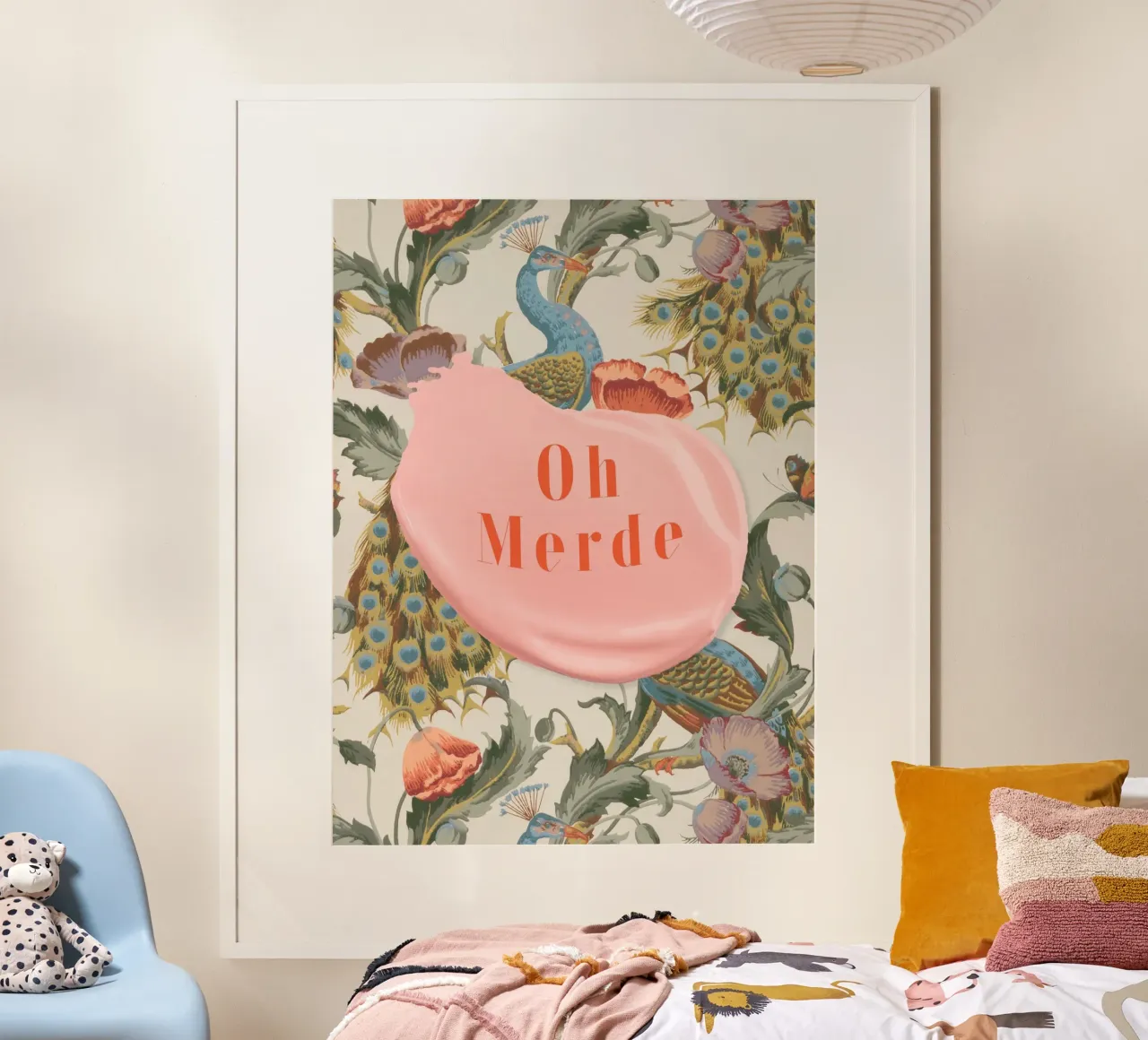 Oh Merde poster da Dagmar Pels