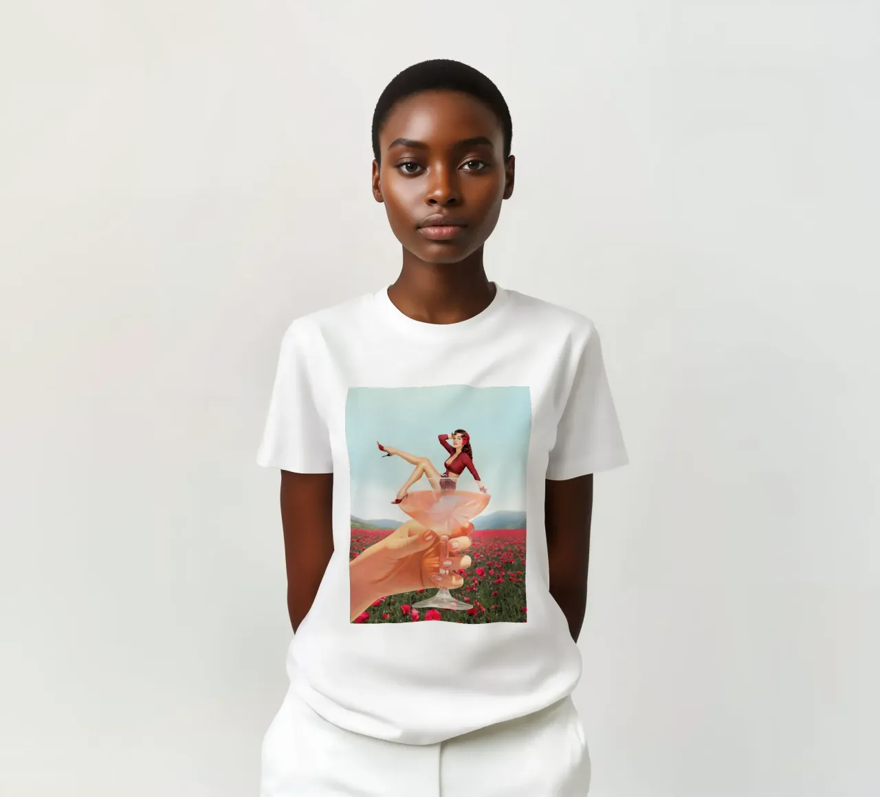 Cocktail sfacciato - Edizione di primavera t-shirt da Dagmar Pels