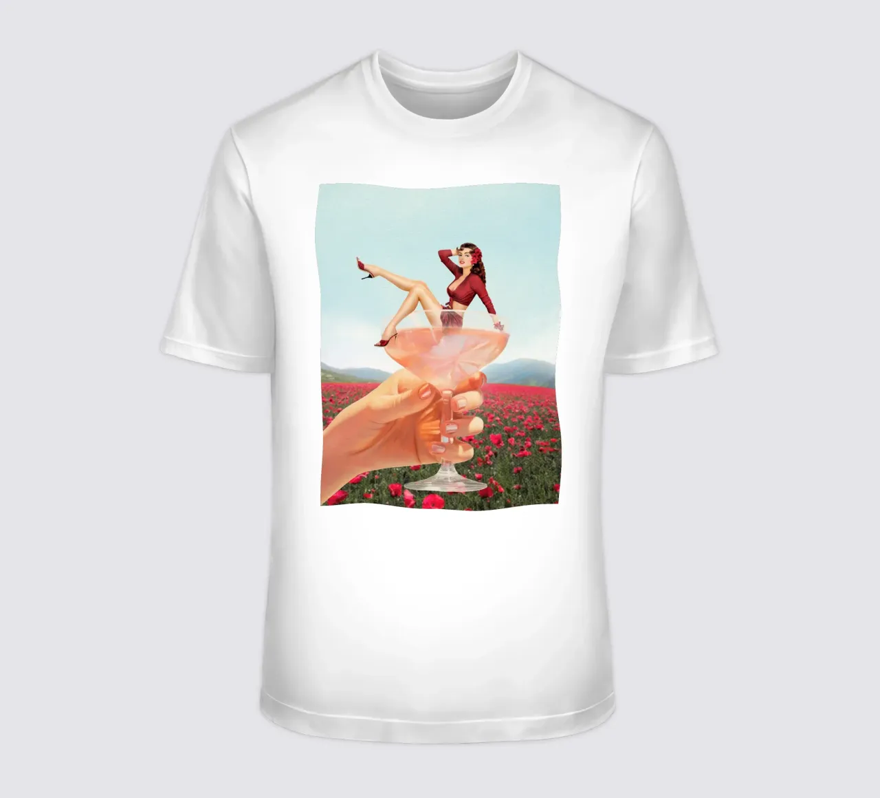 Cocktail sfacciato - Edizione di primavera t-shirt da Dagmar Pels