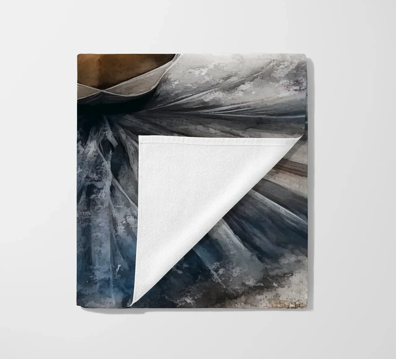 Ballet Dancer watercolor art beach towel by Justyna Jaszke JBJart