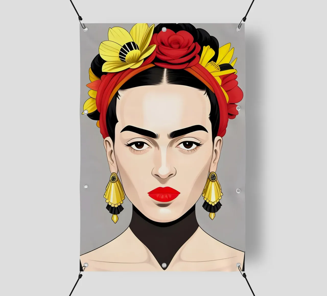 FRIDA KAHLO BOHO telo in pvc da ART DECO