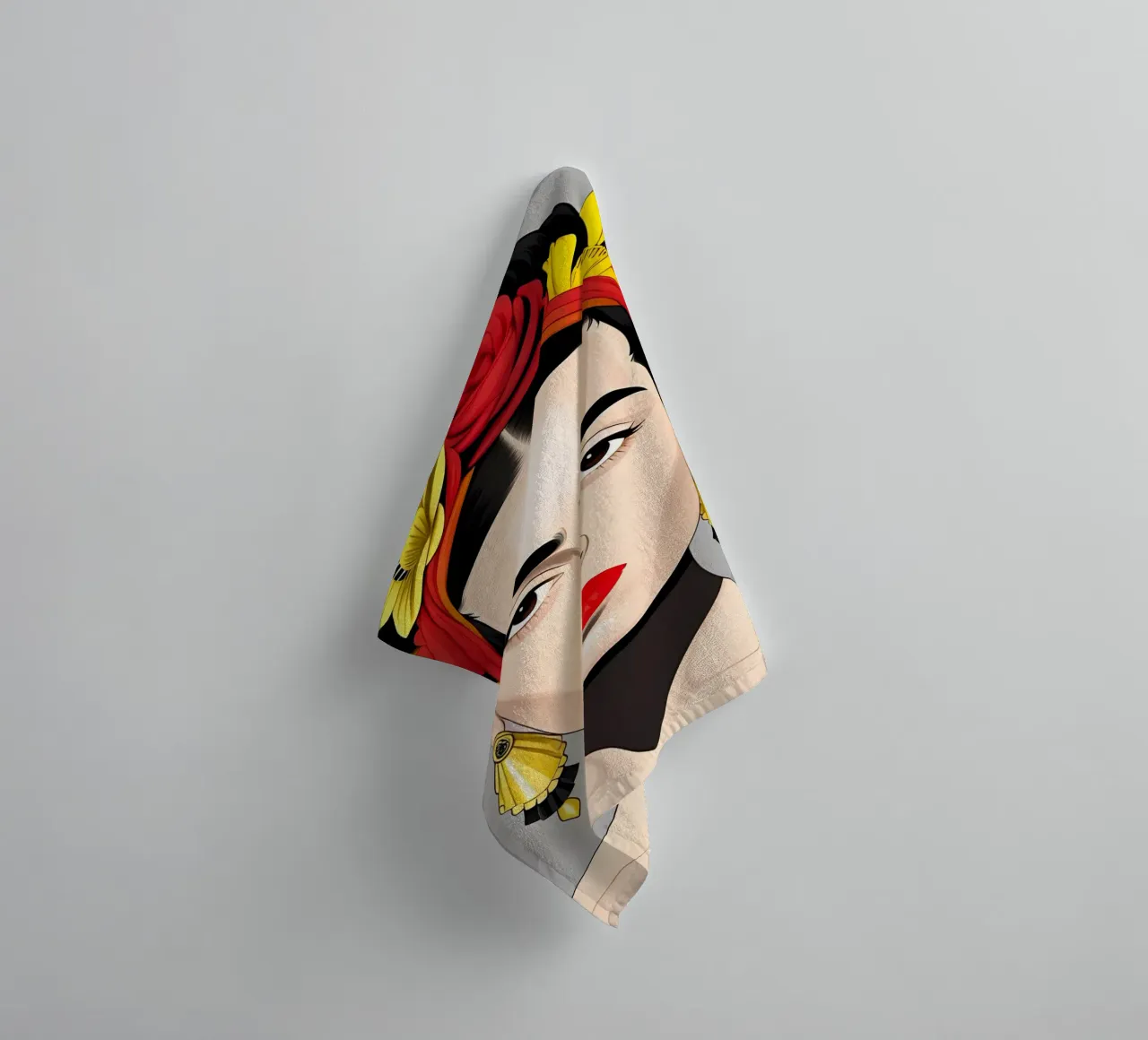 FRIDA KAHLO BOHO asciugamano da bagno da ART DECO