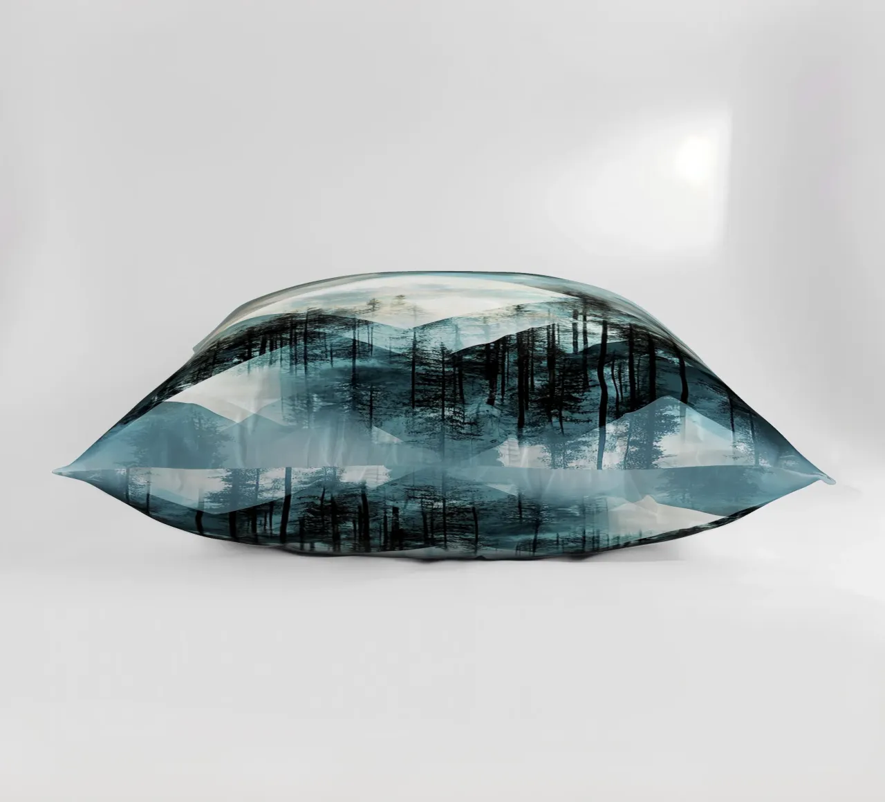 Snow emerge 4 - icicles icon cuscino da The Quiet Senju