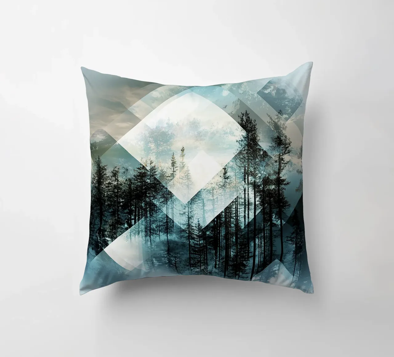 Snow emerge 4 - icicles icon cuscino da The Quiet Senju