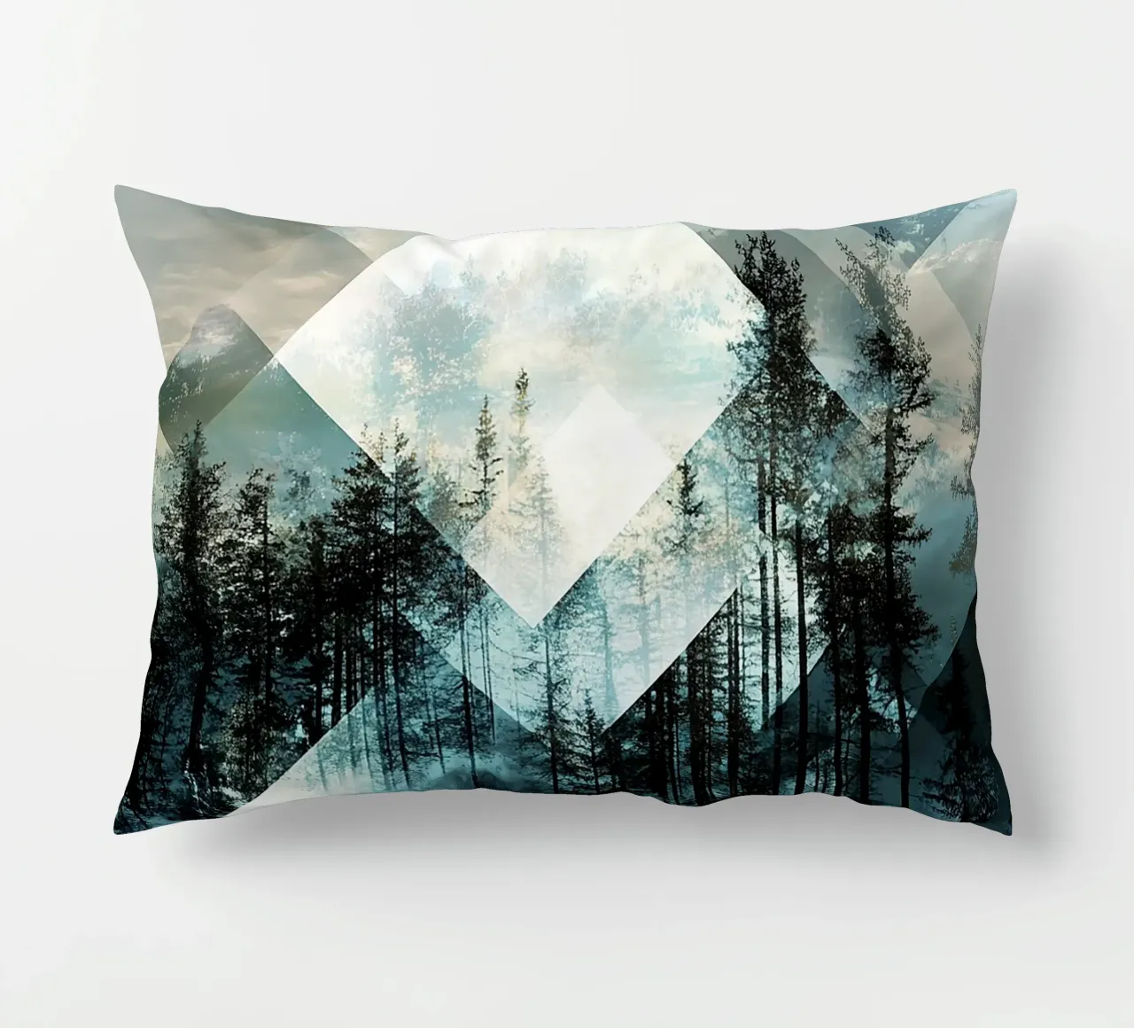 Snow emerge 4 - icicles icon cuscino da The Quiet Senju