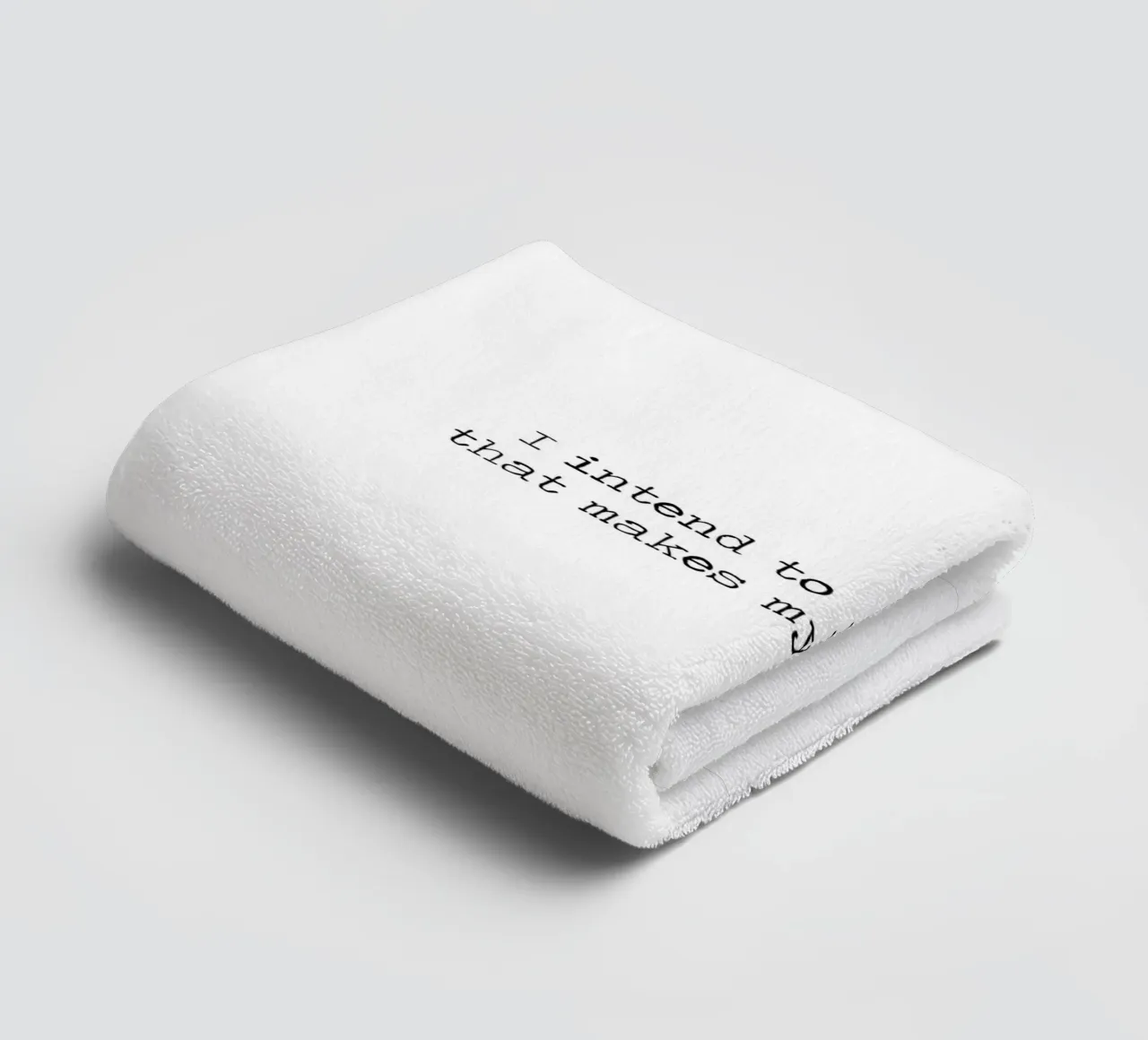 J'ai l'intention de vivre une vie qui fait danser mon âme - citation serviette de bain de Summer Soul Co. - Quotes