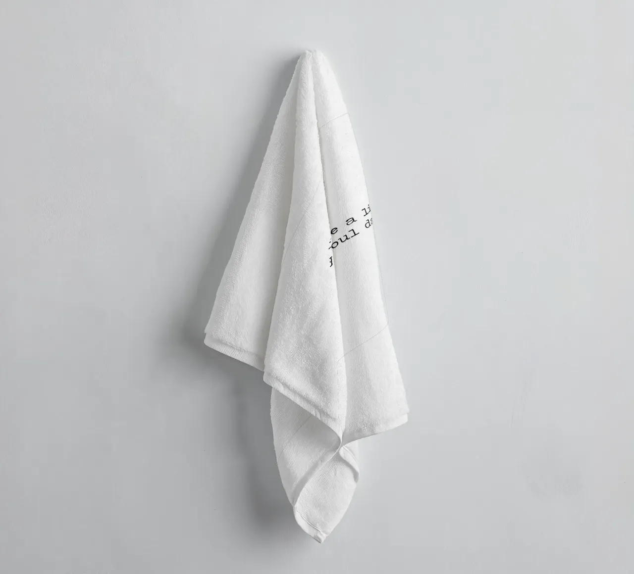 J'ai l'intention de vivre une vie qui fait danser mon âme - citation serviette de bain de Summer Soul Co. - Quotes