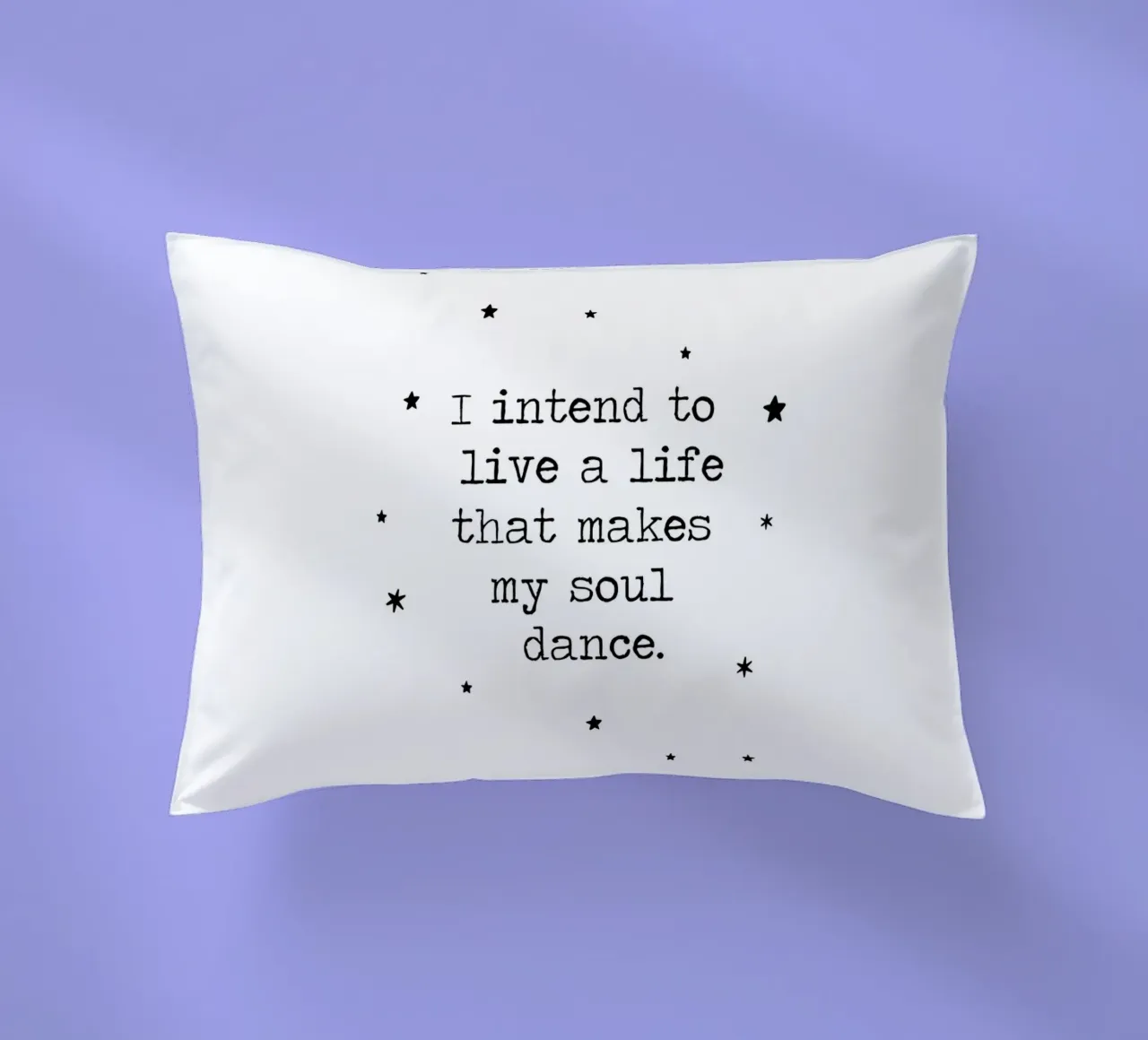 Intendo vivere una vita che faccia danzare la mia anima - citazione cuscino da Summer Soul Co. - Quotes