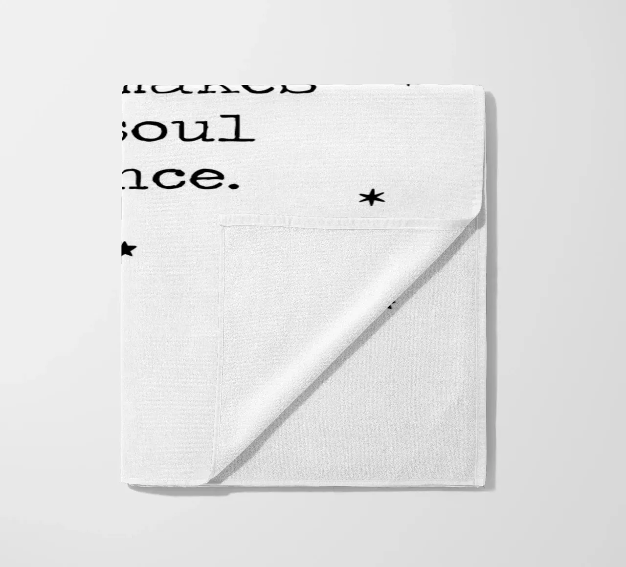 Intendo vivere una vita che faccia danzare la mia anima - citazione telo mare da Summer Soul Co. - Quotes