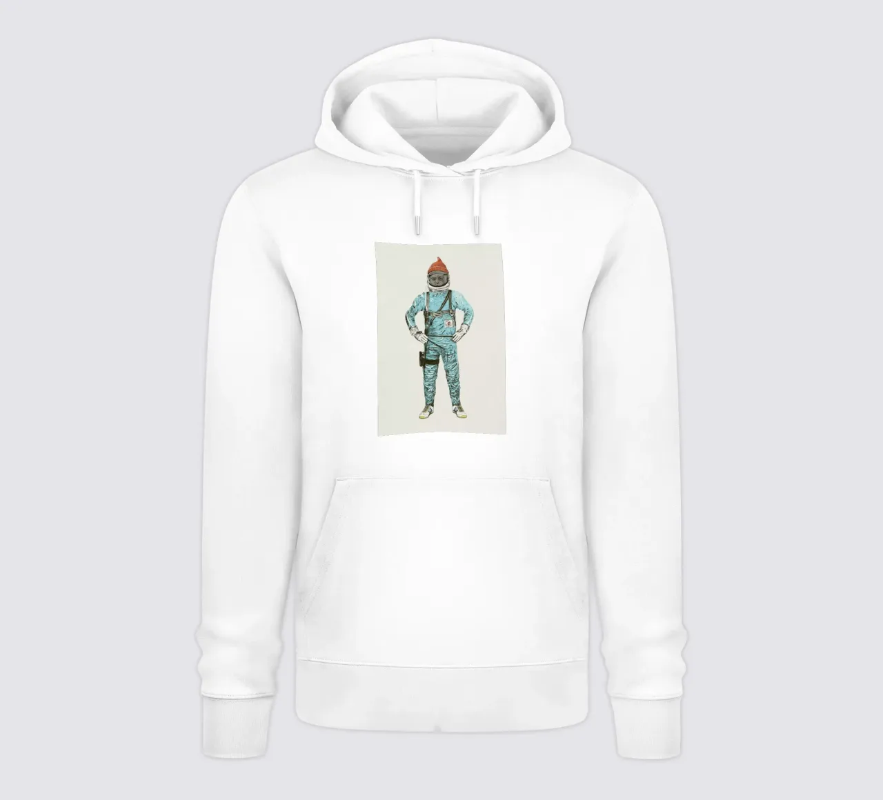 Zissou in Space felpa con cappuccio da Florent Bodart