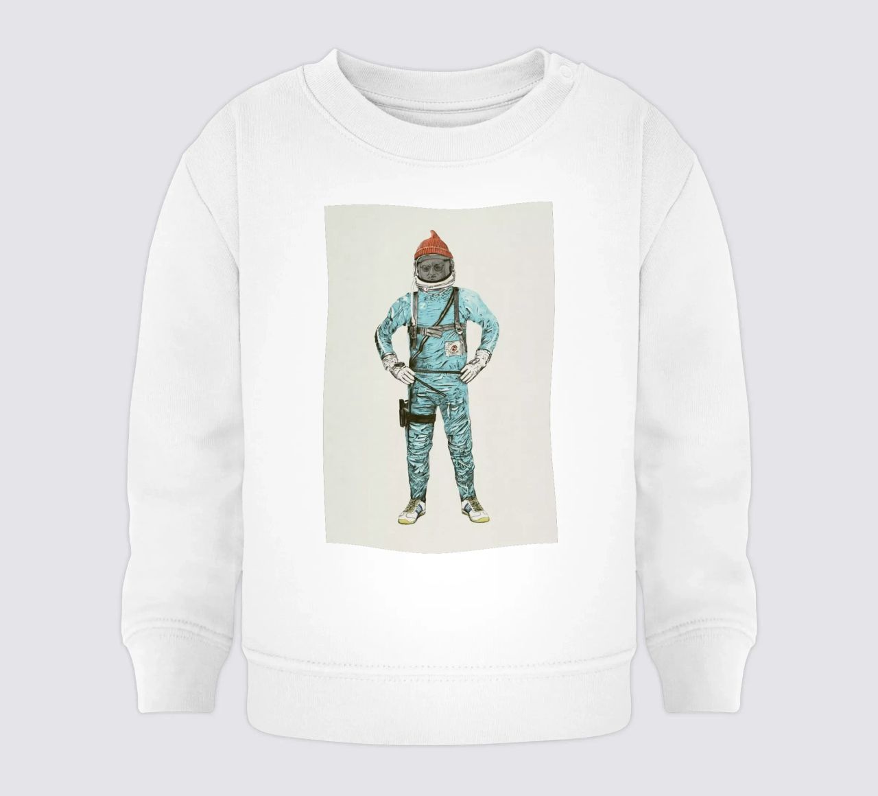 Zissou in Space felpa neonato da Florent Bodart