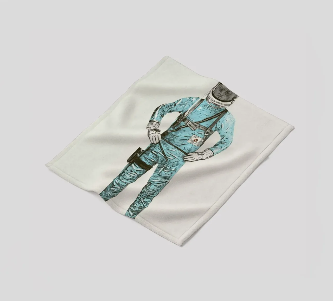 Zissou in Space coperta in pile da Florent Bodart
