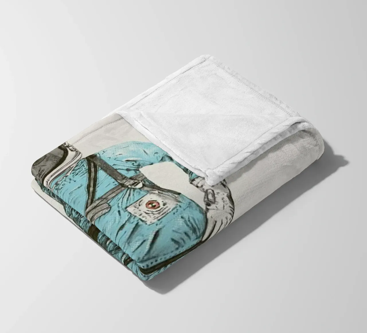 Zissou in Space coperta in pile da Florent Bodart