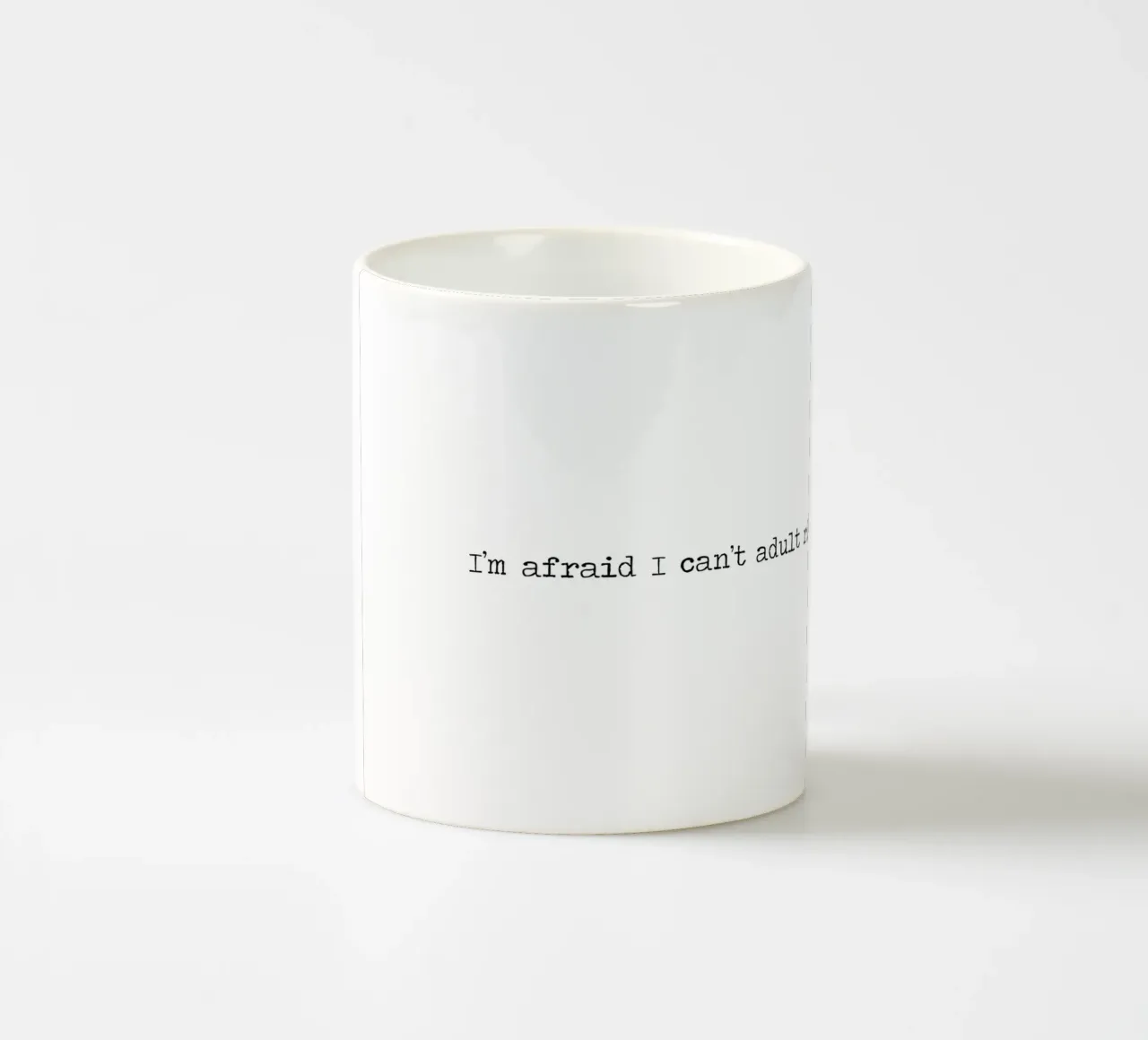 "Le gouvernement a décidé de mettre en place un système de gestion de l'information et de la communication (SIG). mug en céramique de Summer Soul Co. - Quotes