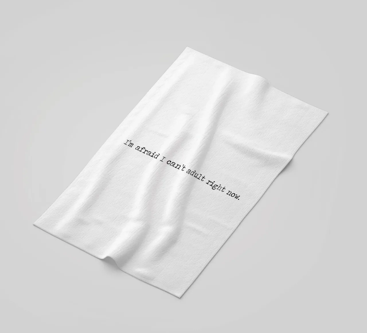 "Le gouvernement a décidé de mettre en place un système de gestion de l'information et de la communication (SIG). serviette de plage de Summer Soul Co. - Quotes