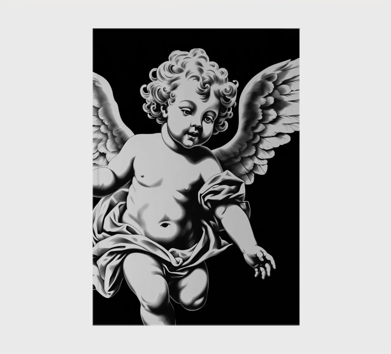Dear angel for Raphael notebook by Carinaprint