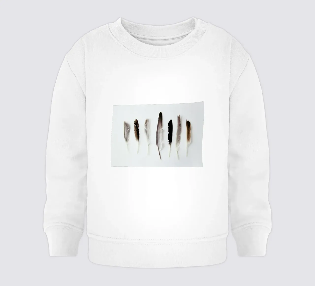 Autumn Feathers sudadera de bebé de Miles of Light