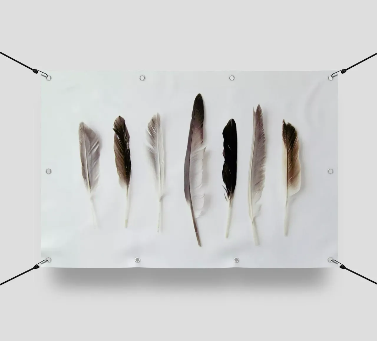 Autumn Feathers telo in pvc da Miles of Light