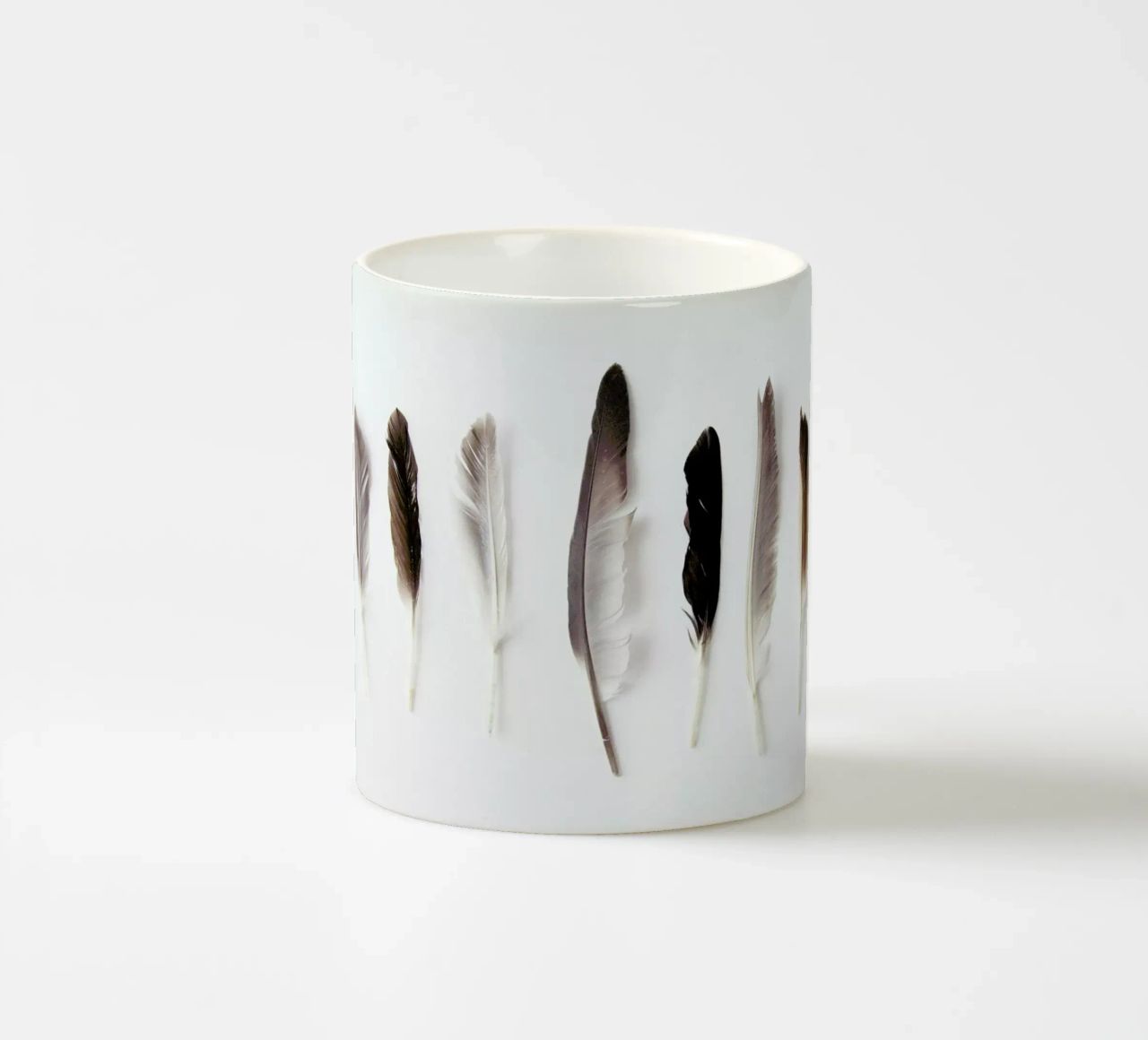 Autumn Feathers tazza in ceramica da Miles of Light