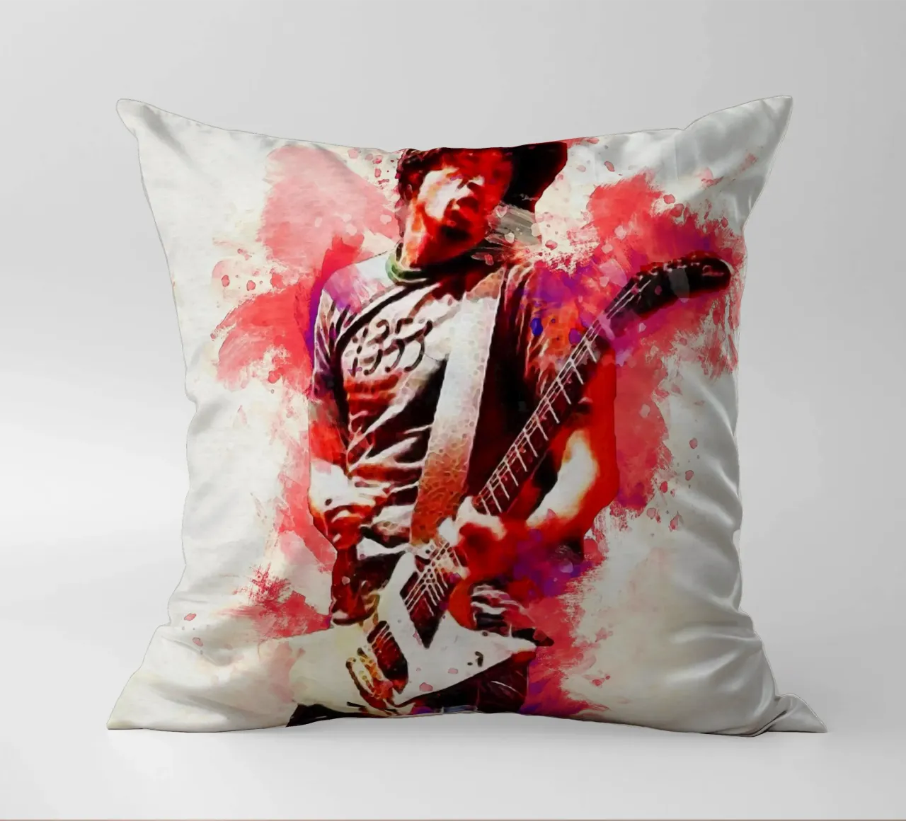 Sbaffo di ritratto Dave Grohl cuscino da Gunawan Rb