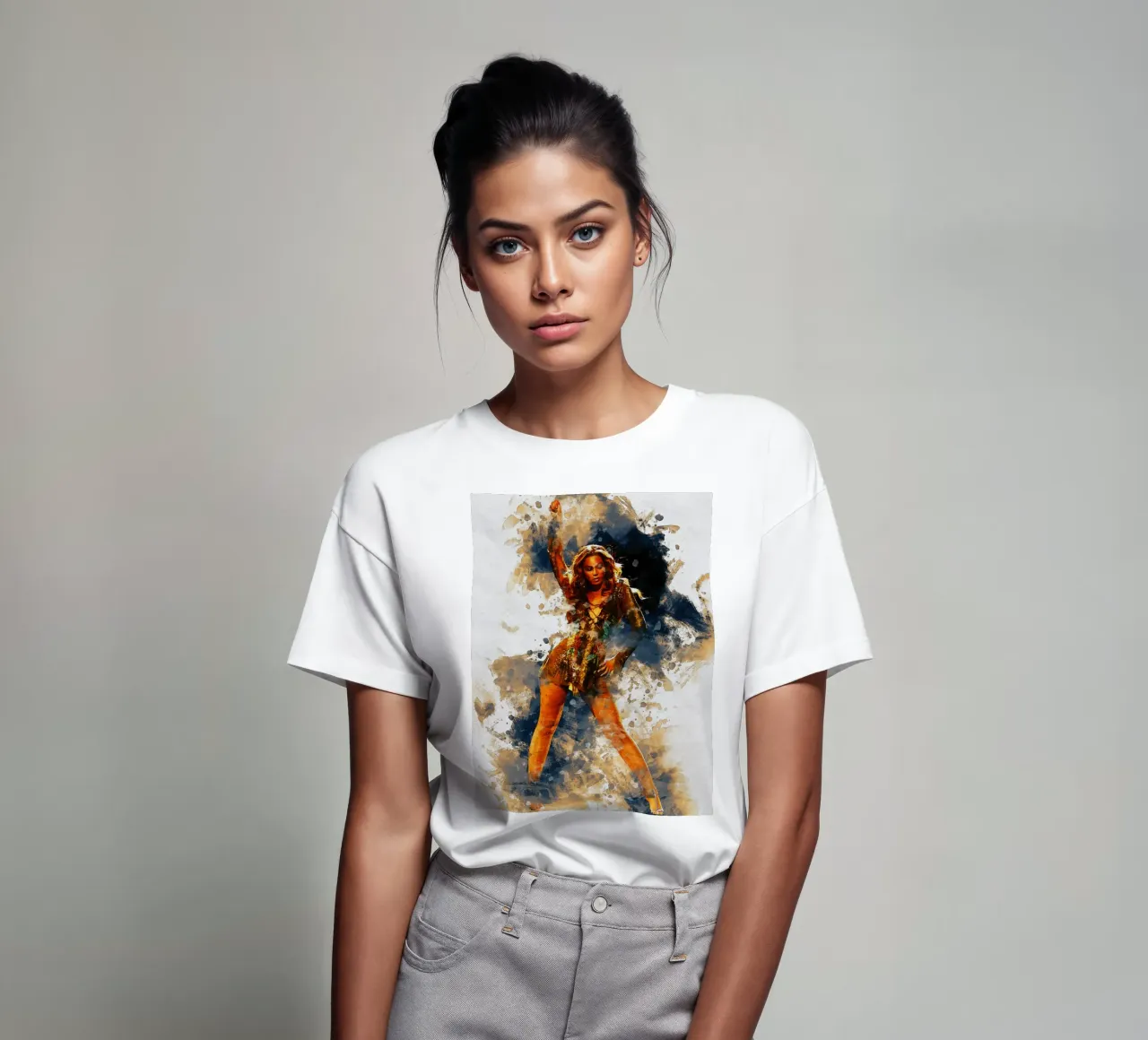 Macchia di Beyonce t-shirt da Gunawan Rb