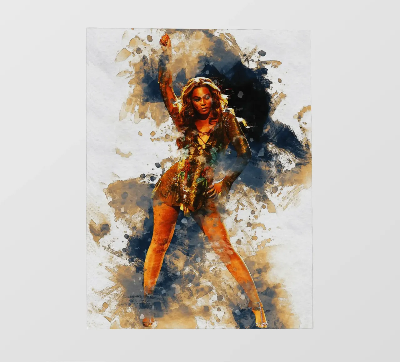 Macchia di Beyonce telo in pvc da Gunawan Rb