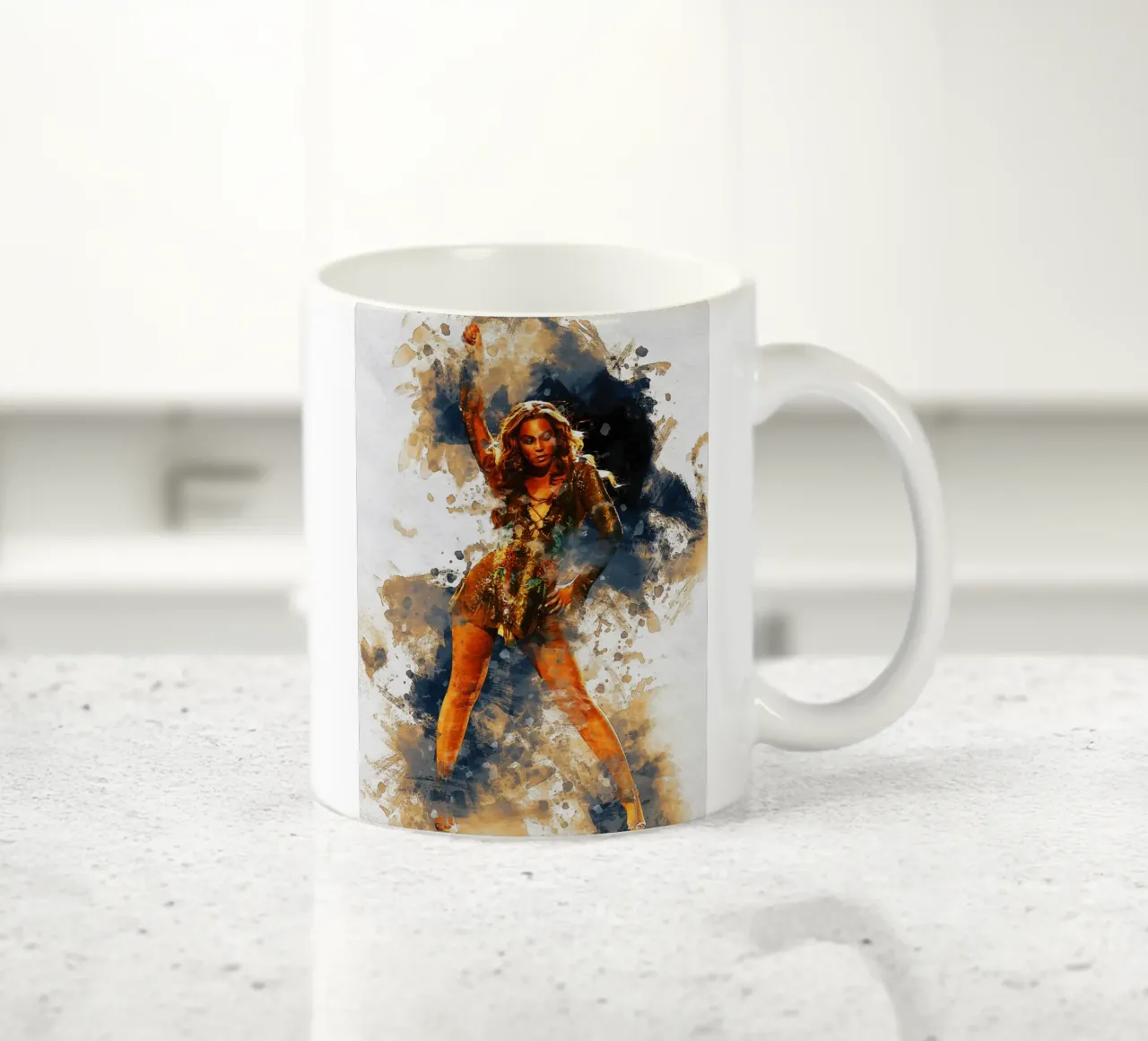 Macchia di Beyonce tazza in ceramica da Gunawan Rb