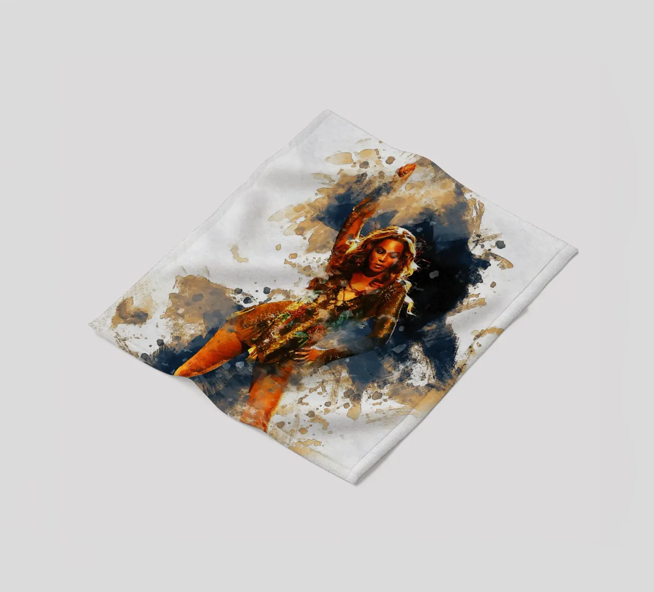 Macchia di Beyonce coperta in pile da Gunawan Rb