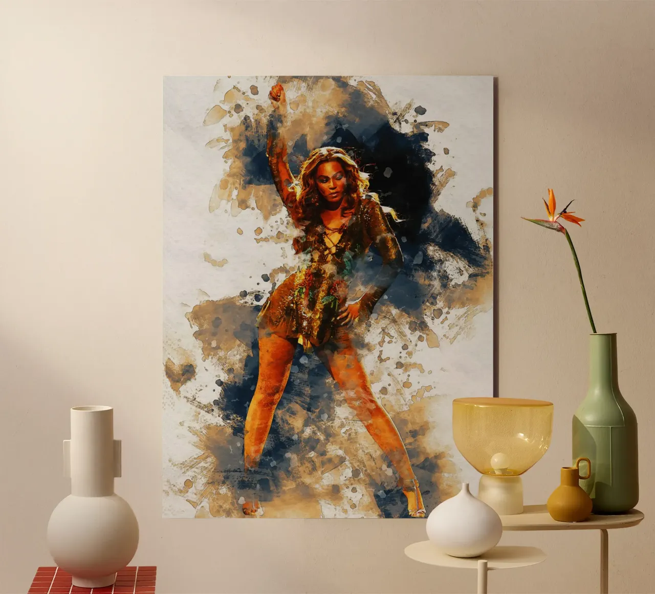Macchia di Beyonce alluminio dibond da Gunawan Rb