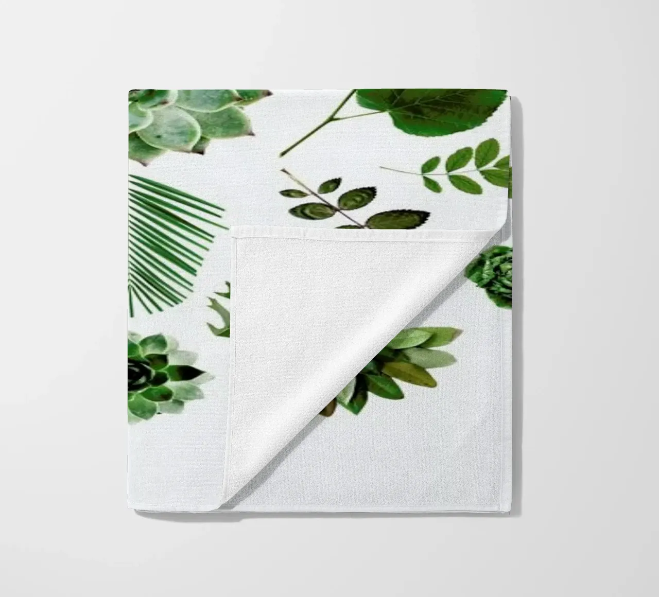 Green Collage telo mare da Miles of Light