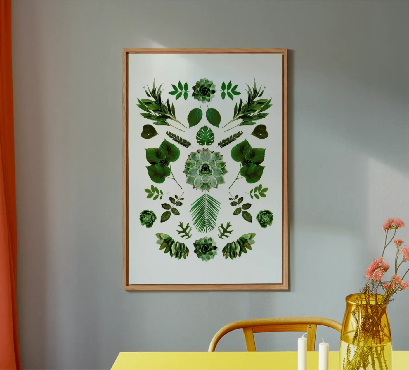 Green Collage pannello forex da Miles of Light