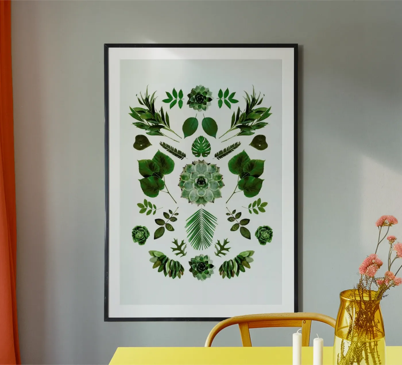 Green Collage poster da Miles of Light