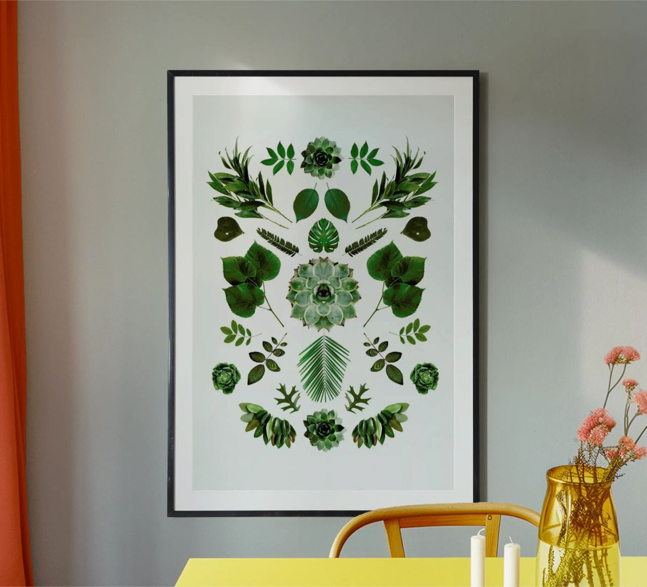 Green Collage poster de Miles of Light