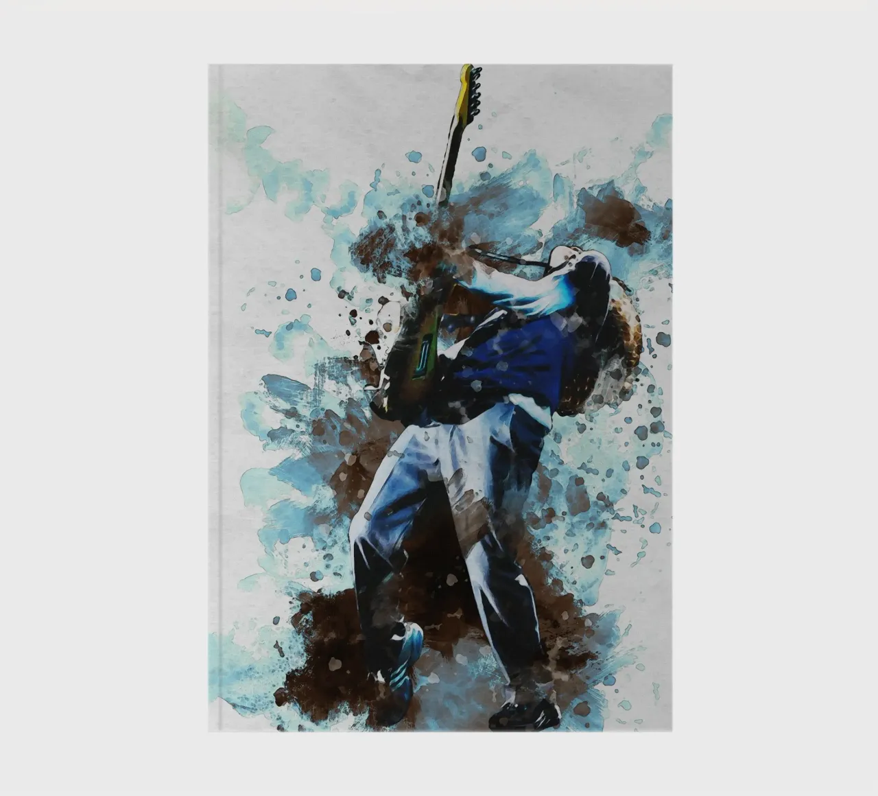 Smudge John Frusciante notebook by Gunawan Rb