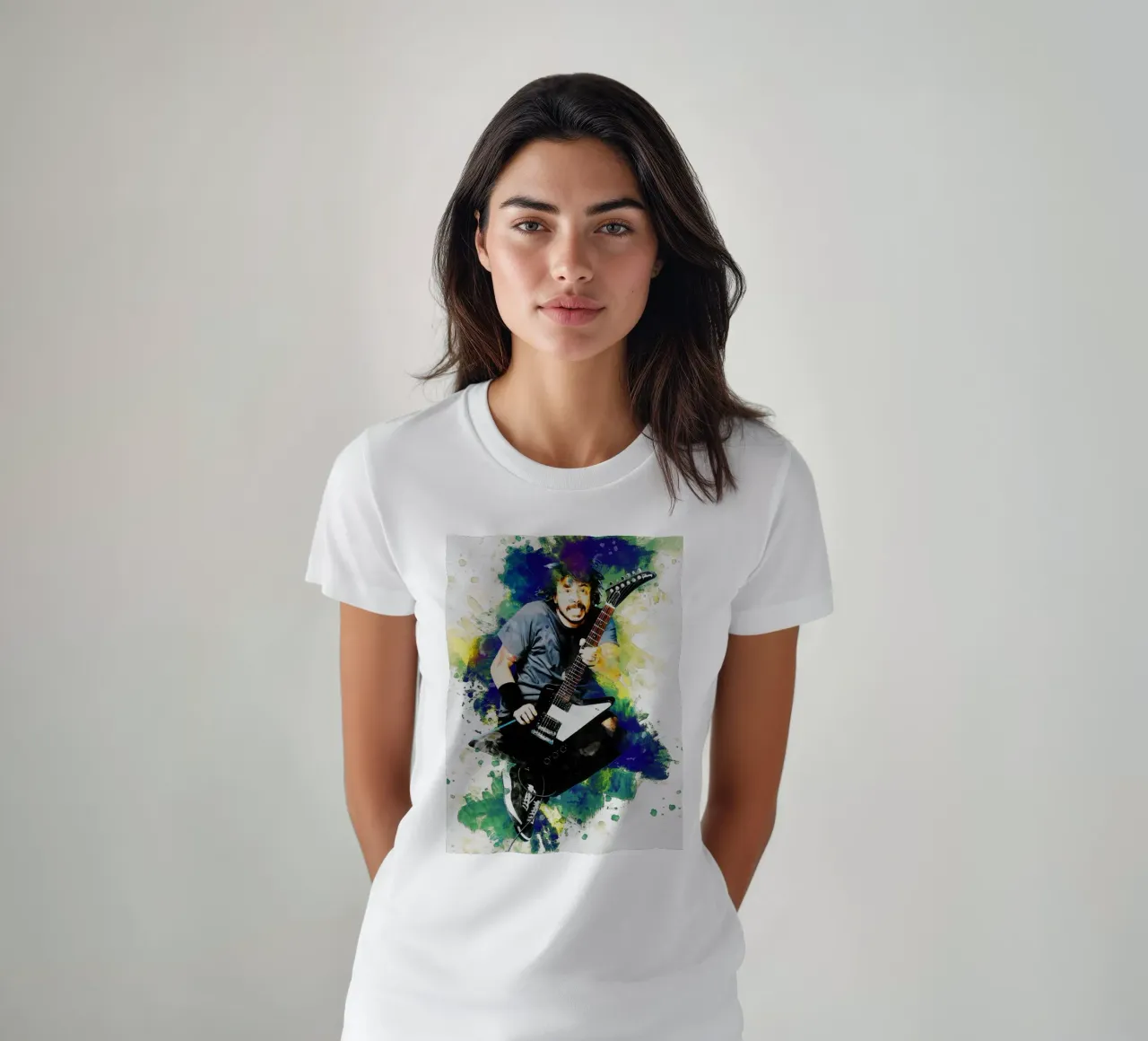 Sbaffo di Dave Grohl t-shirt da Gunawan Rb