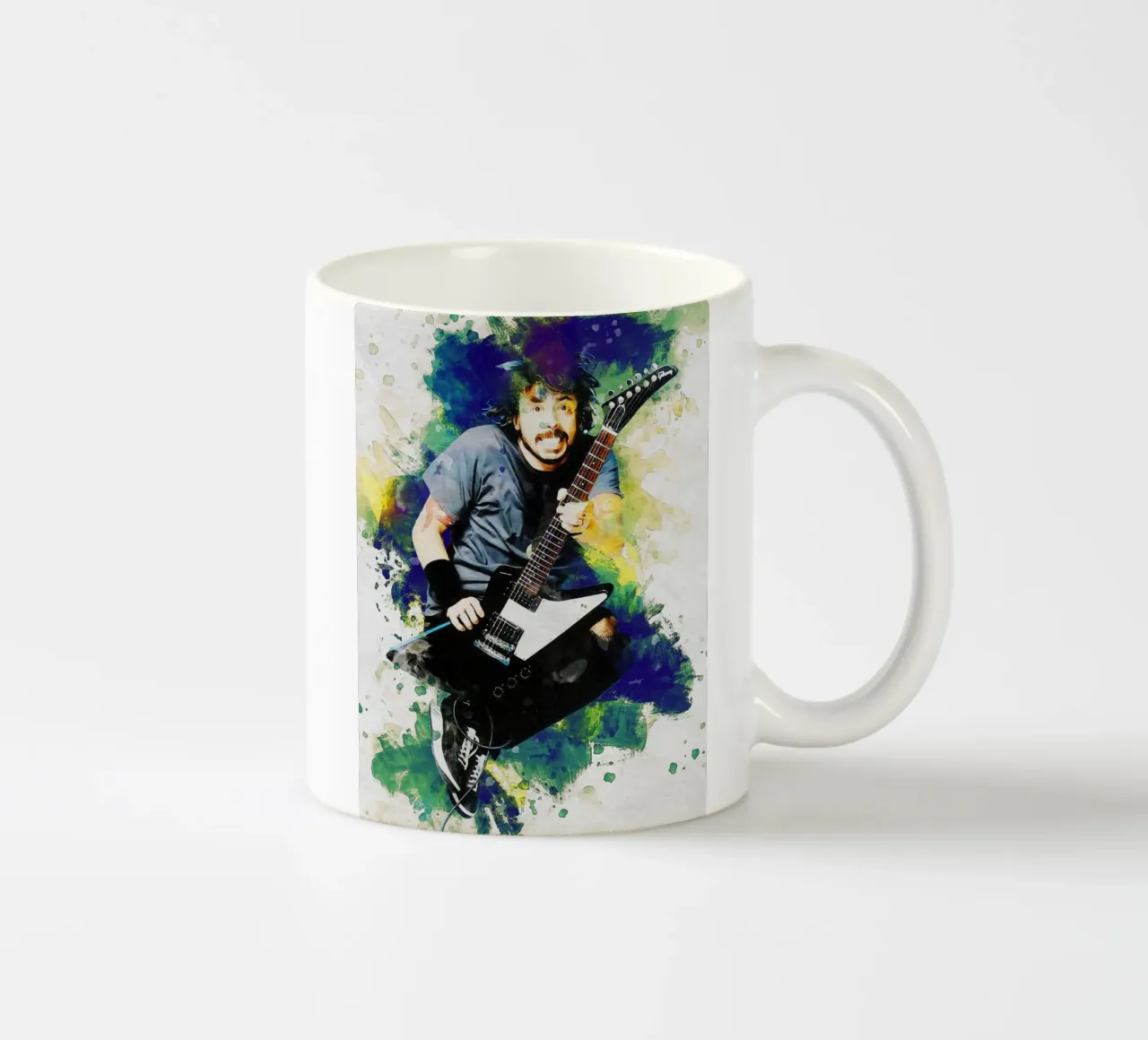 Sbaffo di Dave Grohl tazza in ceramica da Gunawan Rb